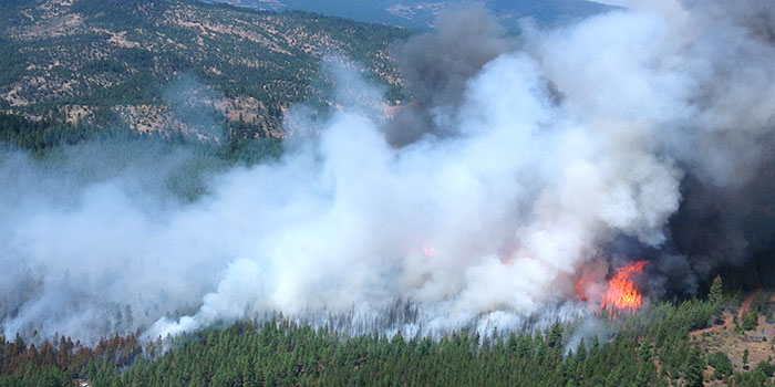 Smoke from Eagle Creek Fire