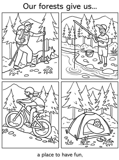 Cover of OFRI's activity coloring sheet