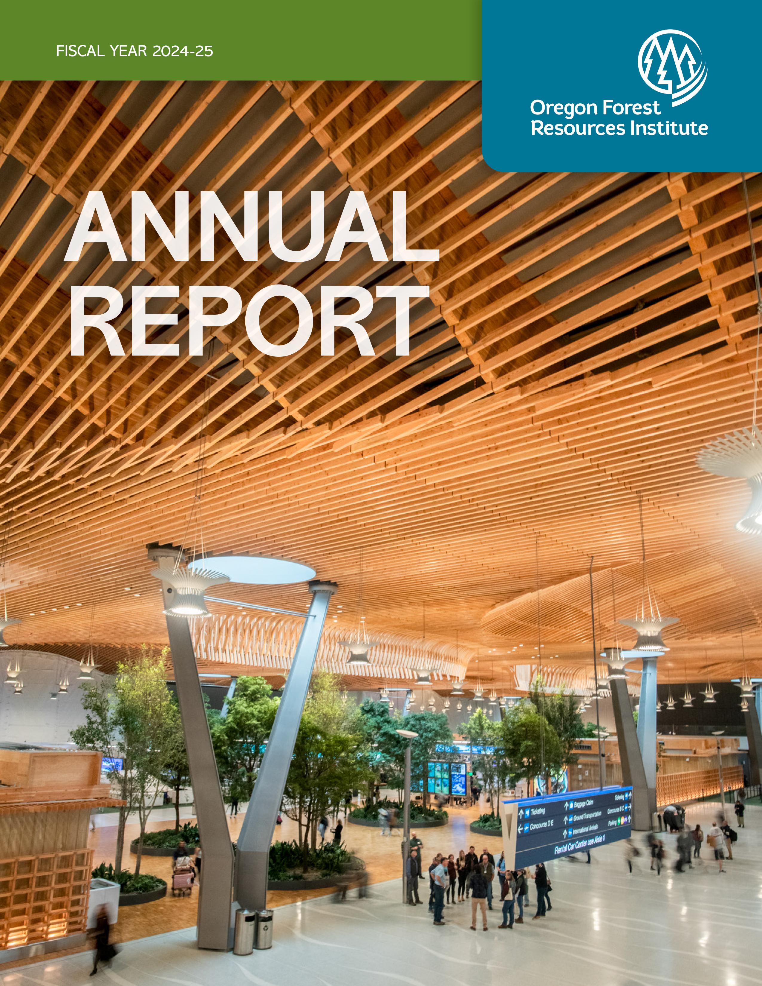 OFRI Annual Report 24-25 cover