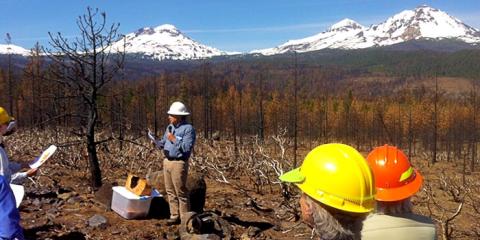 Pole Creek Fire tour