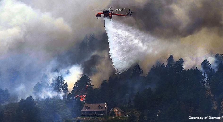 High Park fire in Colorado