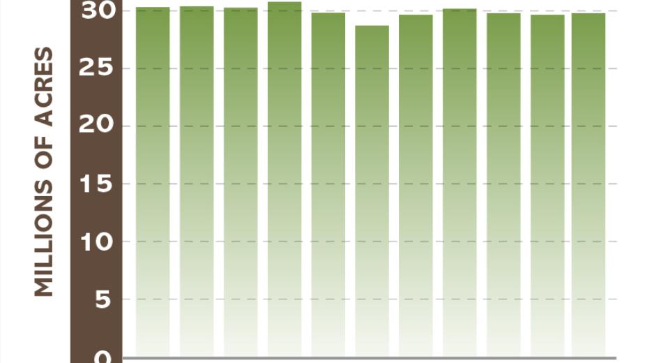 Historic look at forested acres in Oregon