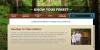 KnowYourForest.org screen capture